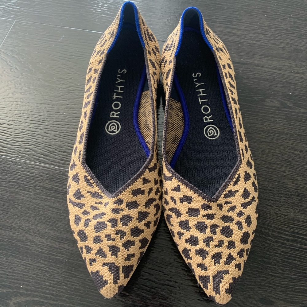 Rothy's Leopard Print Flats